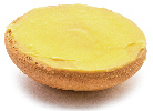 Fondant topping in the color yellow