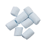 Blue marshmallows