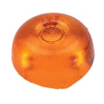 High boiled candy in the color sunstone orange