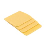 Sliced yellow cheese