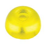 High boiled candy in the color yellow
