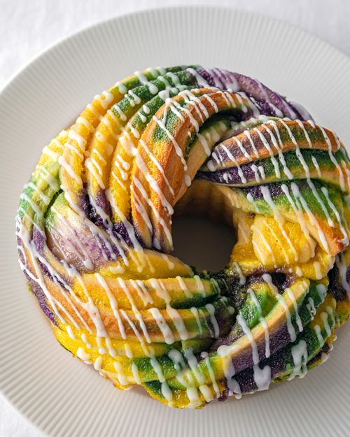 Colored bread